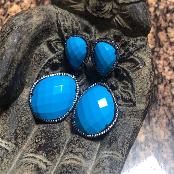 susan hanover designs Jewelry - Susan Hanover turquoise Earrings